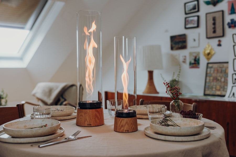 Höfats SPIN Air 900 Tafelvuur Eiken - Firesite