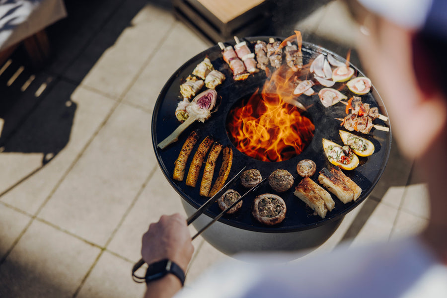 Höfats MOON 45 Plancha grillplaat - Firesite