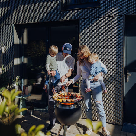Höfats MOON 45 Plancha grillplaat - Firesite