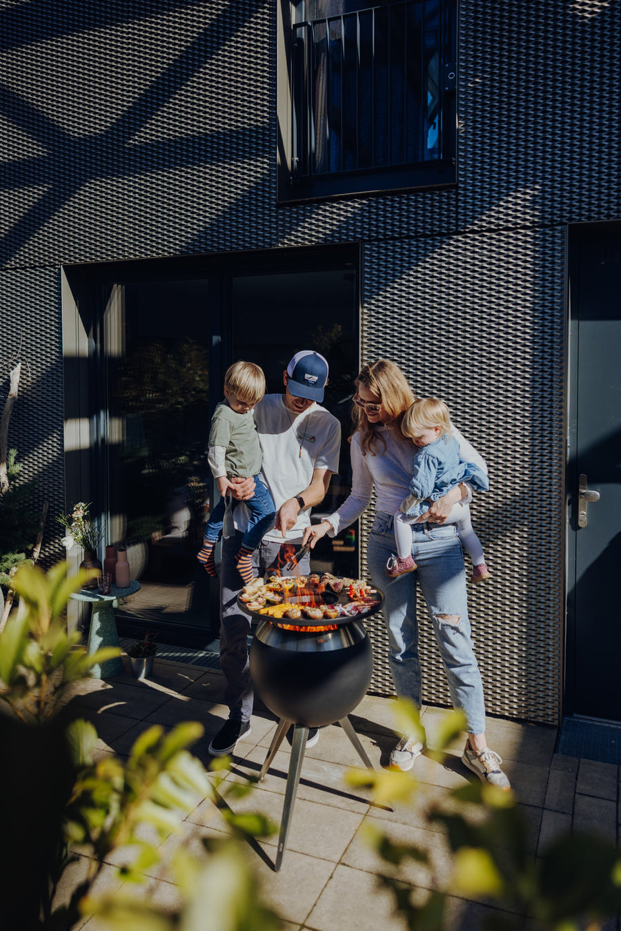 Höfats MOON 45 Plancha grillplaat - Firesite