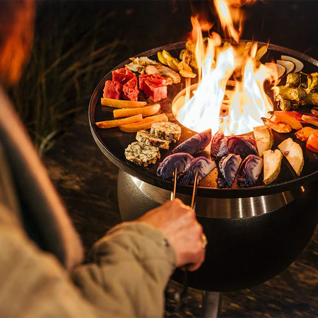 Höfats MOON 45 Plancha grillplaat - Firesite