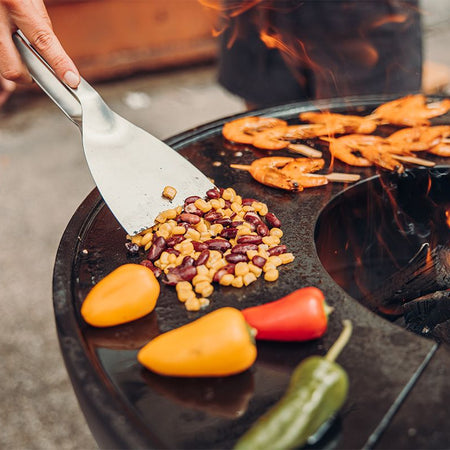 Höfats BBQ Tool Set van 3 RVS Zilver - Firesite