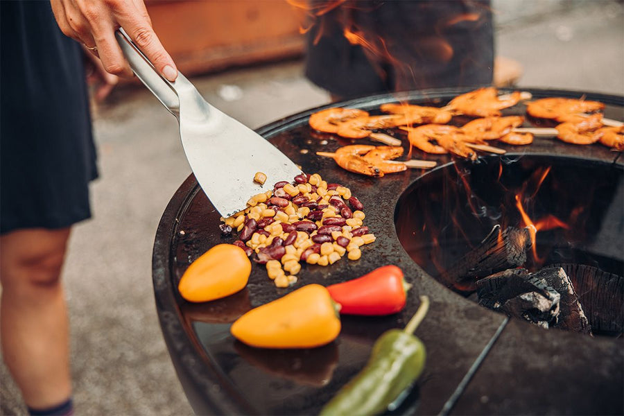 Höfats BBQ Tool Set van 3 RVS Zilver - Firesite