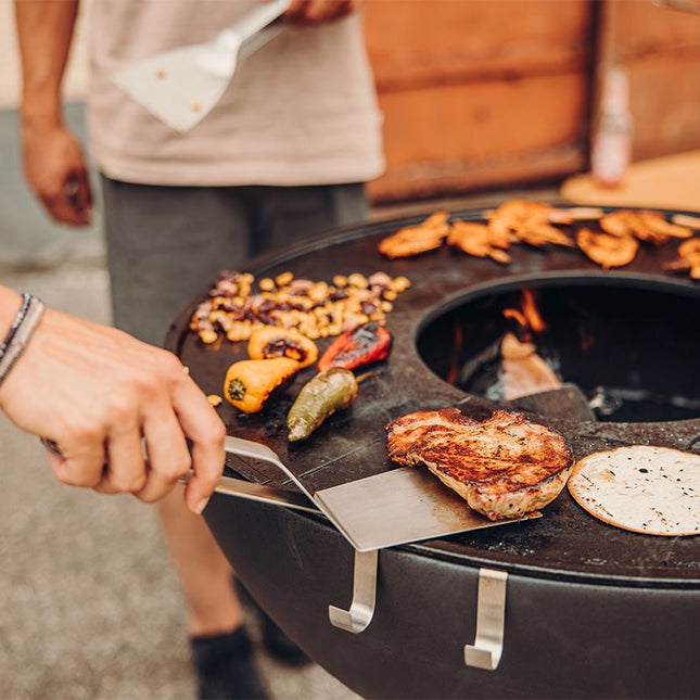 Höfats BBQ Tool Set van 3 RVS Zilver