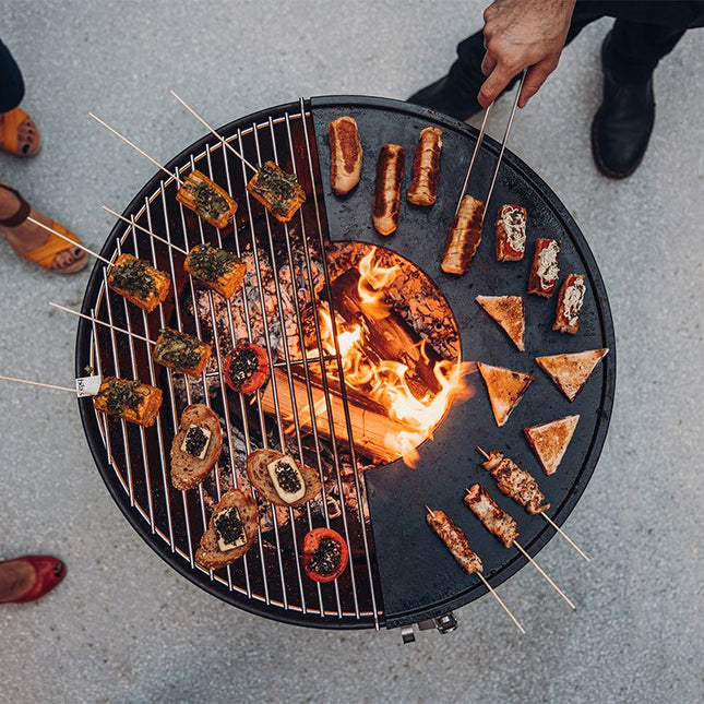 Höfats BBQ Tool Set van 3 RVS Zilver
