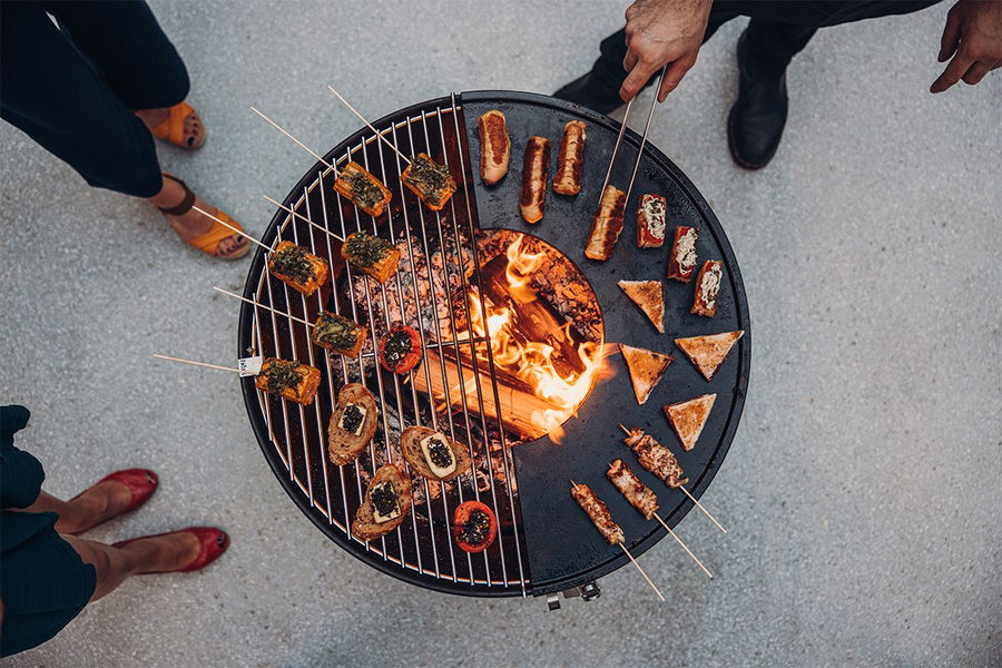 Höfats BBQ Tool Set van 3 RVS Zilver - Firesite