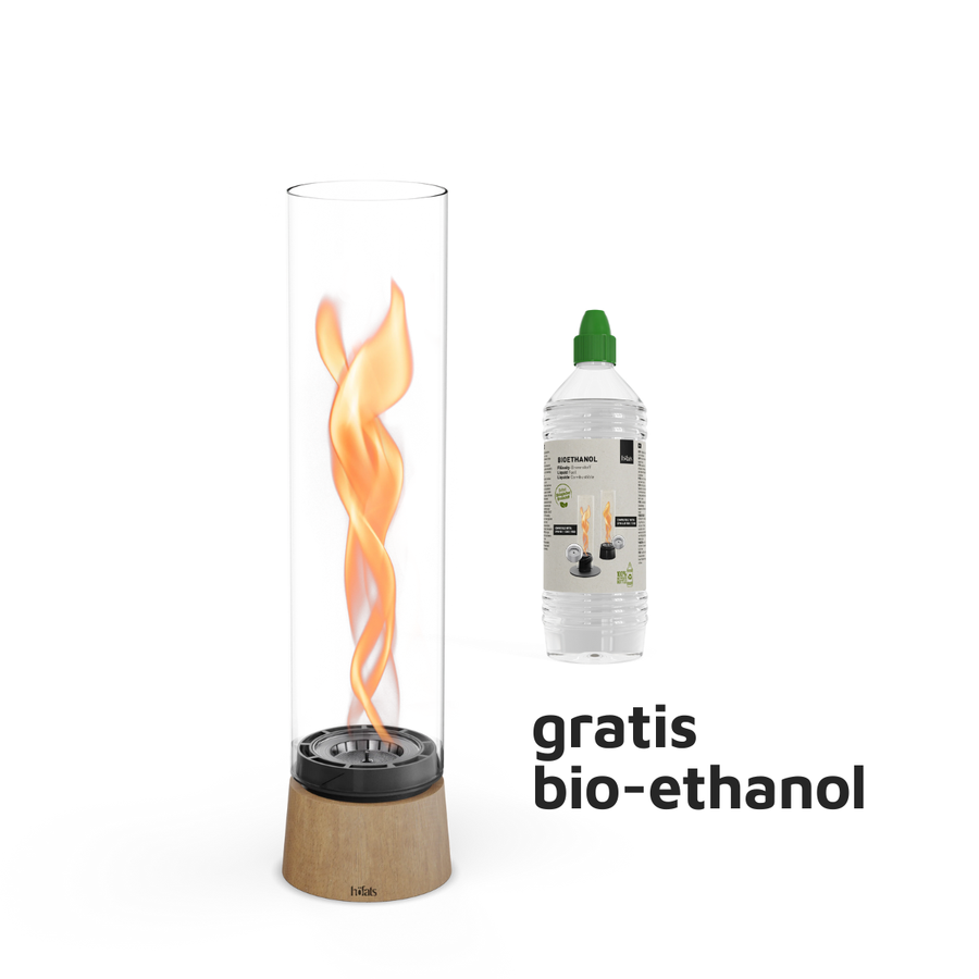 Höfats SPIN Air 1200 Tafelvuur Eiken - Firesite