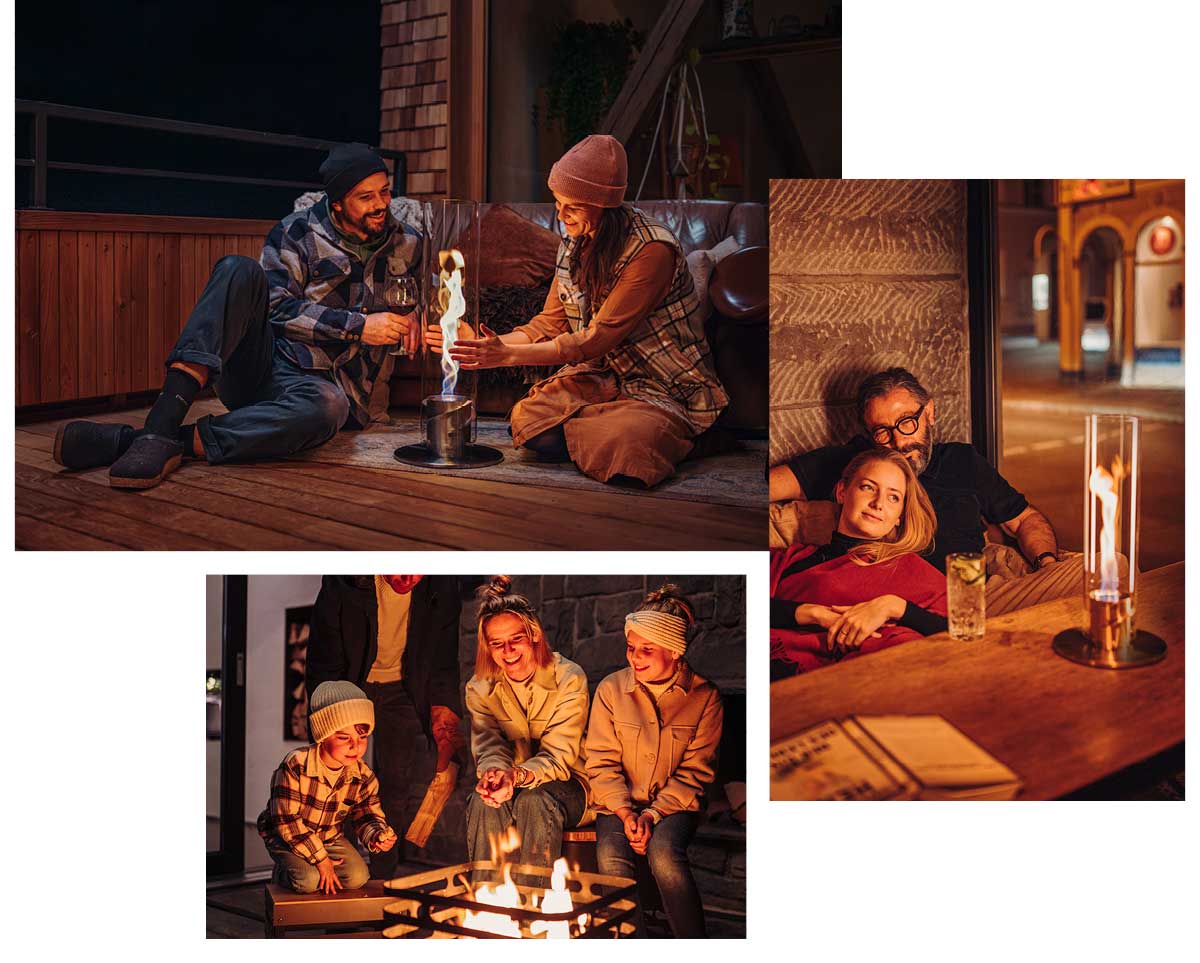 Höfats SPIN Air 1200 Tafelvuur All Black