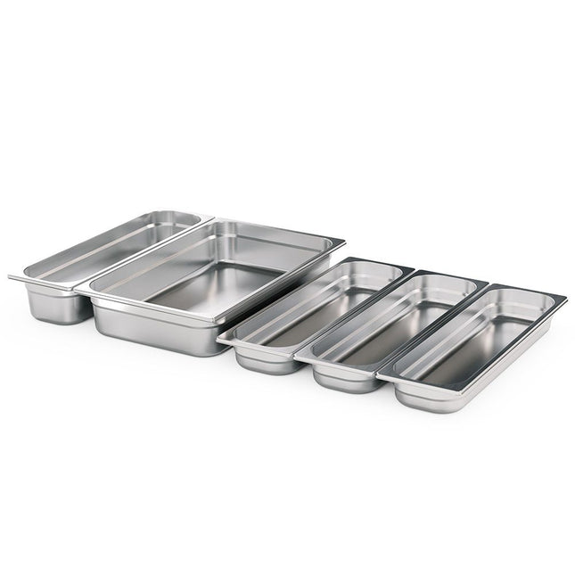 Höfats Buitenkeuken Roestvrijstalen Bakken set van 5