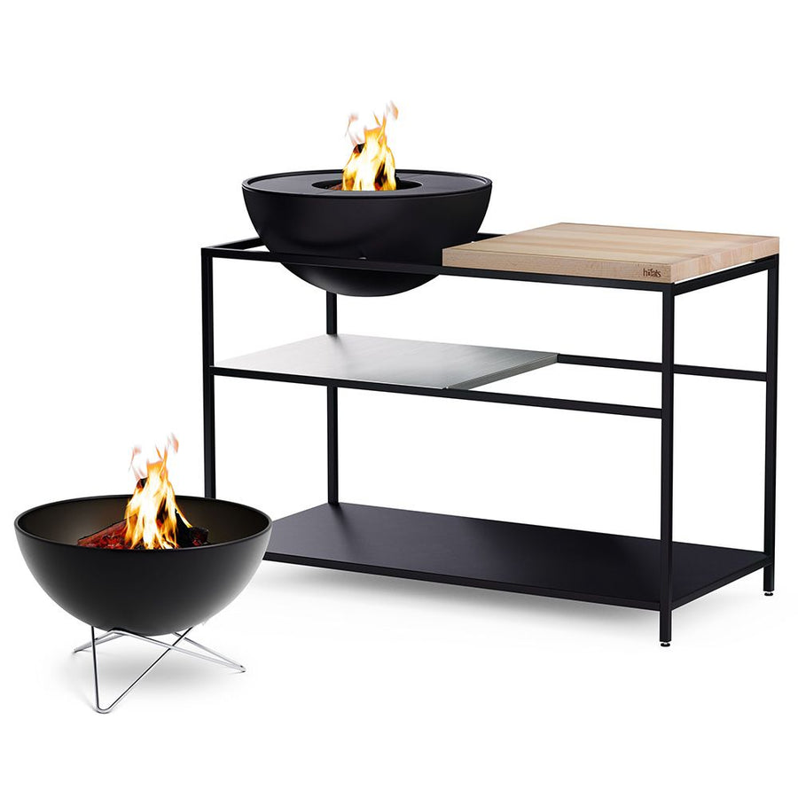 Höfats Buitenkeuken met BOWL 57 - Firesite