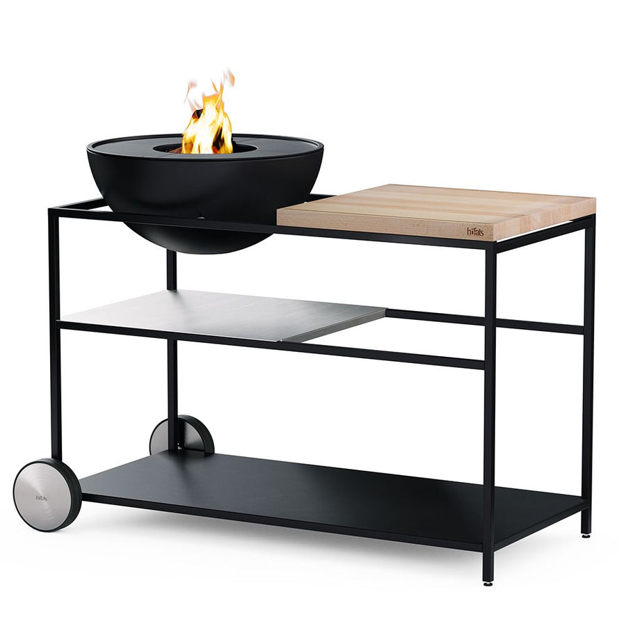 Höfats Buitenkeuken met BOWL 57 - Firesite