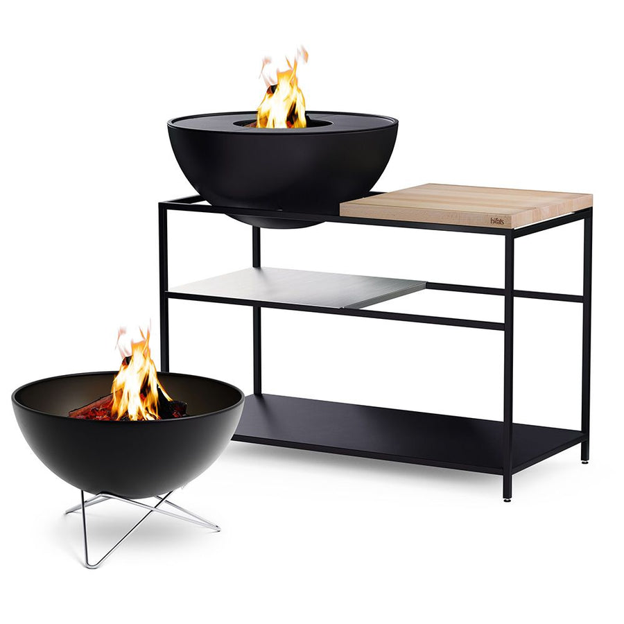 Höfats Buitenkeuken met BOWL 70 - Firesite