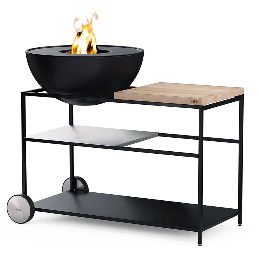Höfats Buitenkeuken Wielen set van 2 - Firesite