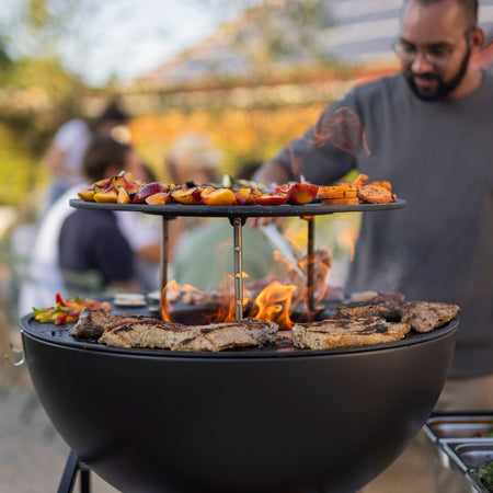 Höfats Buitenkeuken met BOWL 70 - Firesite
