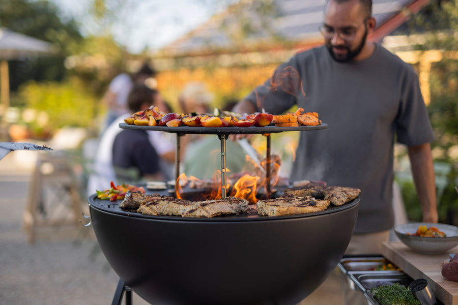 Höfats Buitenkeuken met BOWL 70 - Firesite