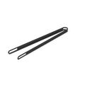 Höfats Grilltang RVS Zwart