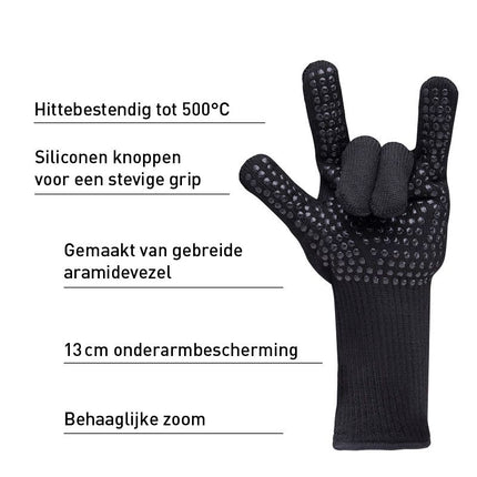 Höfats Vuurvaste handschoenen Aramid
