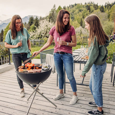 Höfats Bowl 57 Tripod Standaard Hoog - Firesite