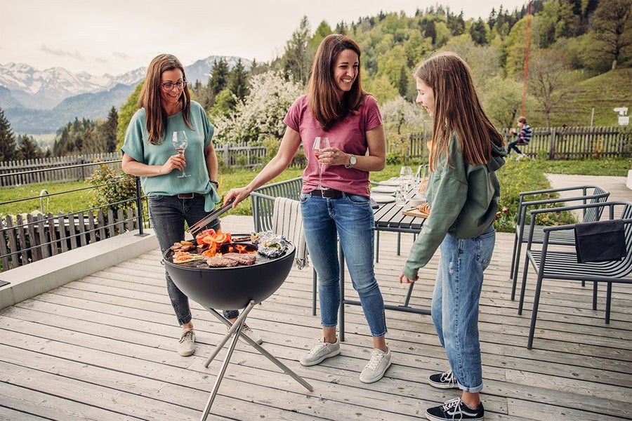 Höfats Bowl 57 Tripod Standaard Hoog - Firesite