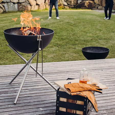 Höfats Bowl 57 Tripod Standaard Hoog - Firesite