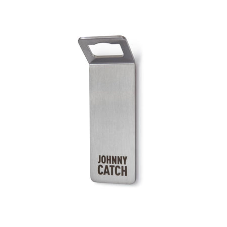 Höfats Johnny Catch Flesopener met magneet Zilver - Firesite