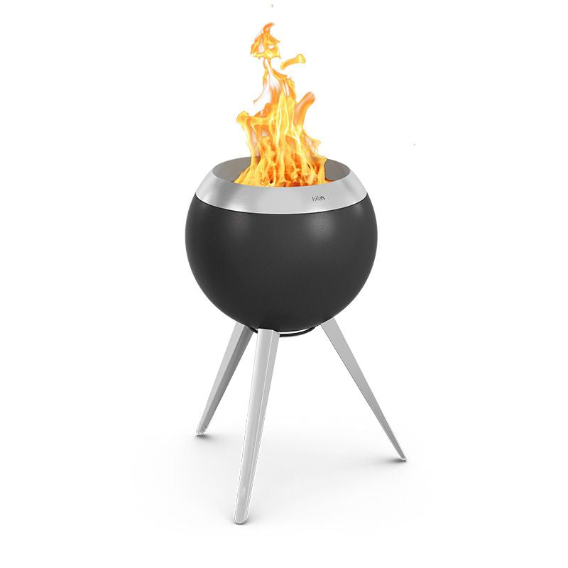 Höfats MOON 45 Vuurschaal met standaard hoog 45 cm - Firesite