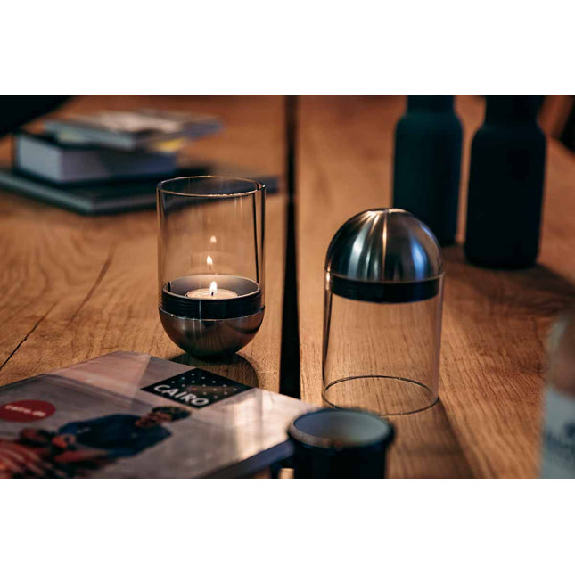 Höfats Gravity Candle Lantaarn Zilver