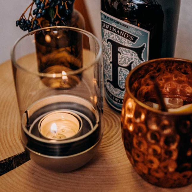 Höfats Gravity Candle Lantaarn Zilver