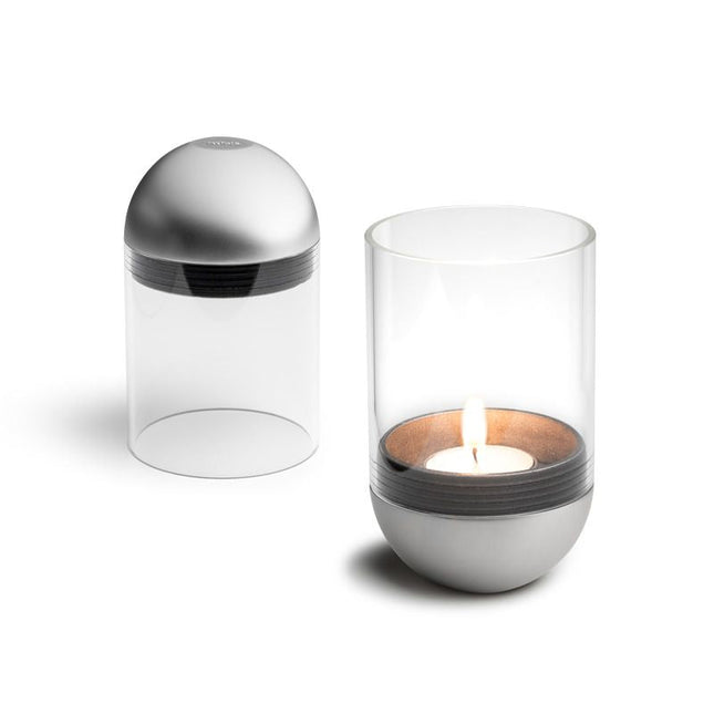Höfats Gravity Candle Lantaarn Zilver