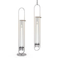 Höfats Oval Candle 55 Kandelaar Zilver