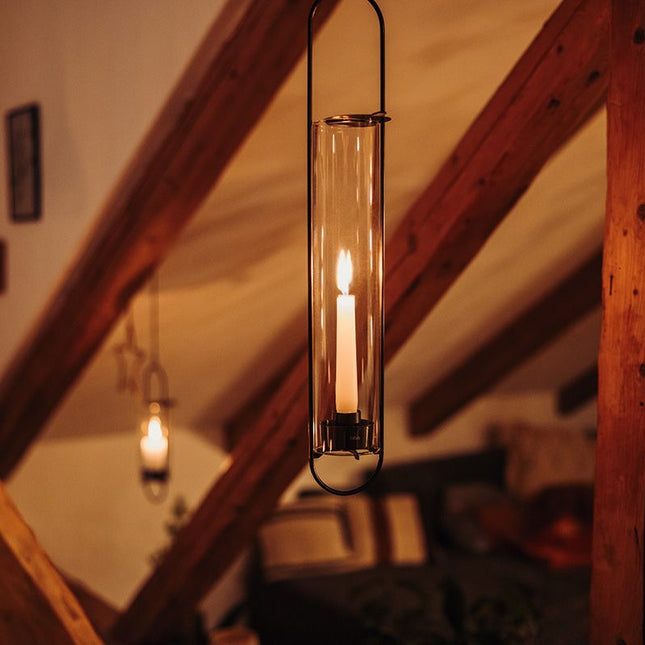 Höfats Oval Candle 55 Kandelaar Zwart
