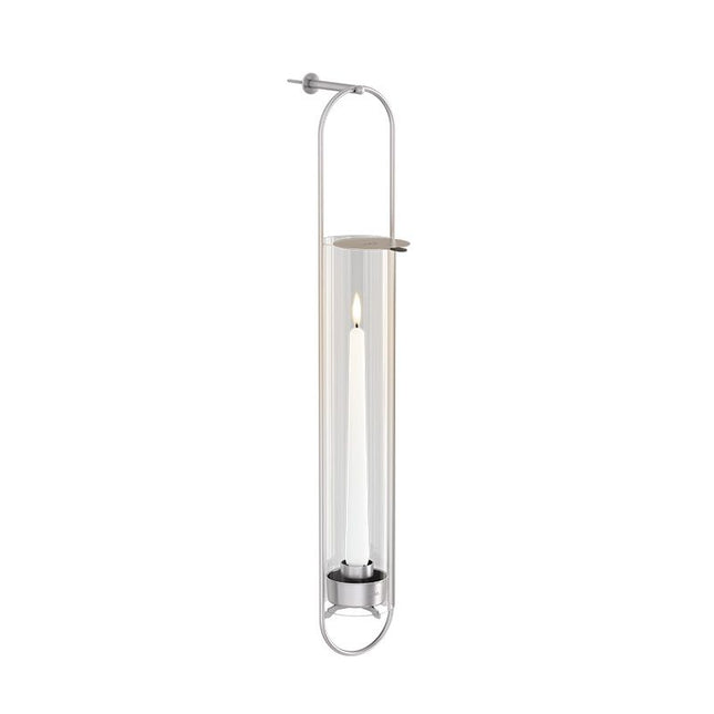 Höfats Oval Candle muursteun Zilver