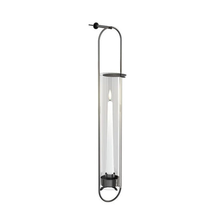 Höfats Oval Candle muursteun Zwart