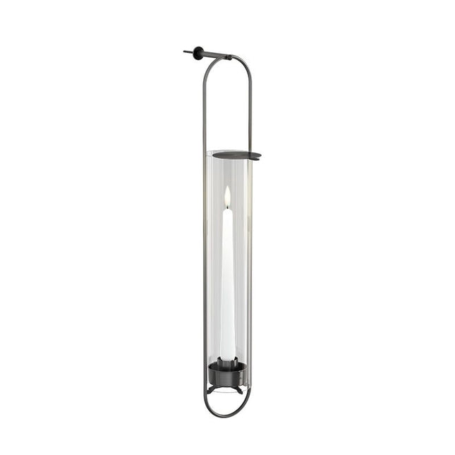 Höfats Oval Candle muursteun Zwart