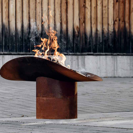 Höfats Ellipse vuurschaal verhoging los - Firesite