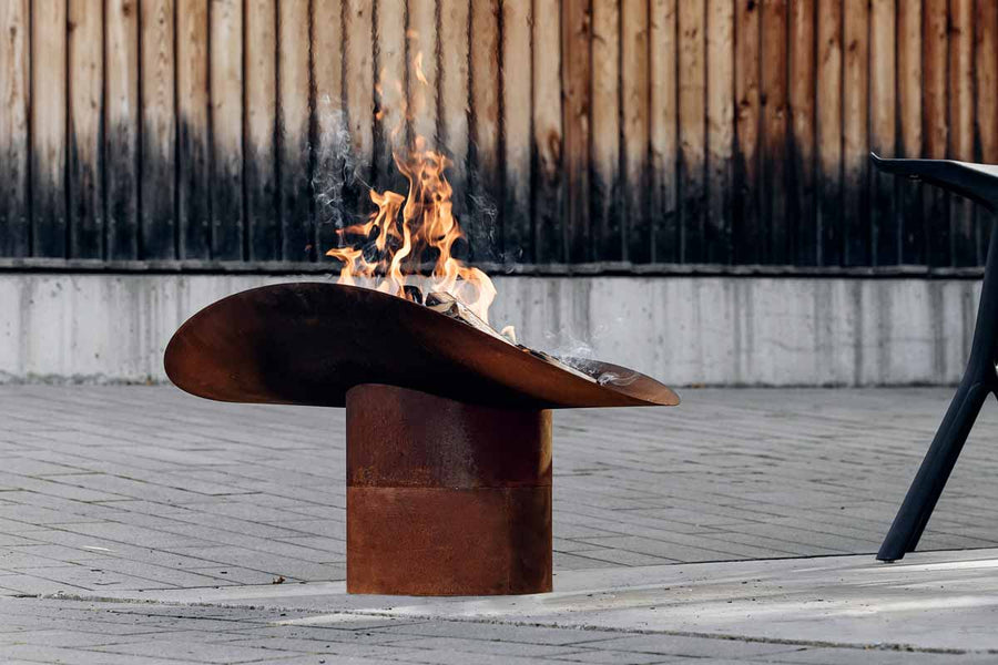 Höfats Ellipse vuurschaal verhoging los - Firesite