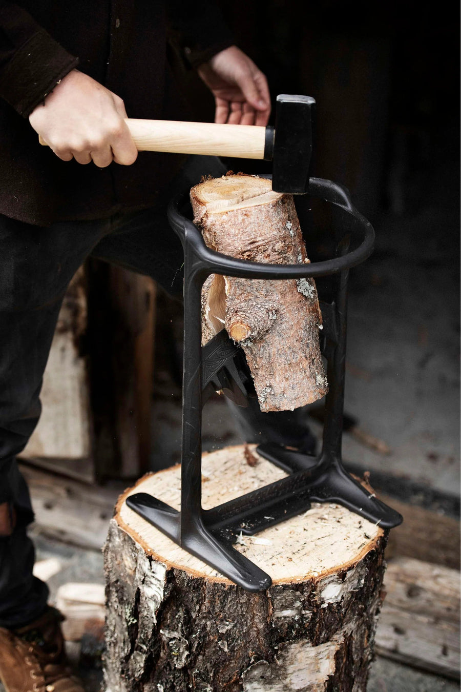 Kindling Cracker Houtklover King gietijzer - Firesite