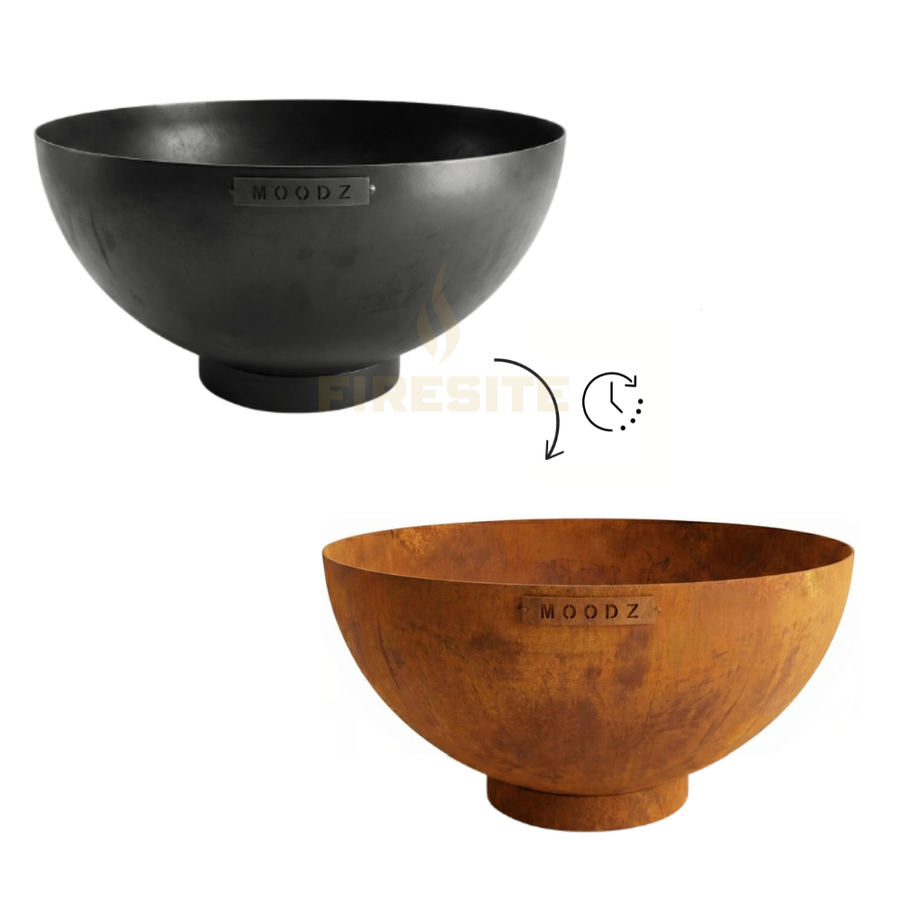MOODZ Vuurschaal Dome cortenstaal 80 cm 4