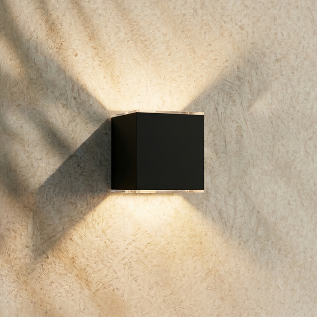 ZOLUNA solar wandlamp Marga Vierkant