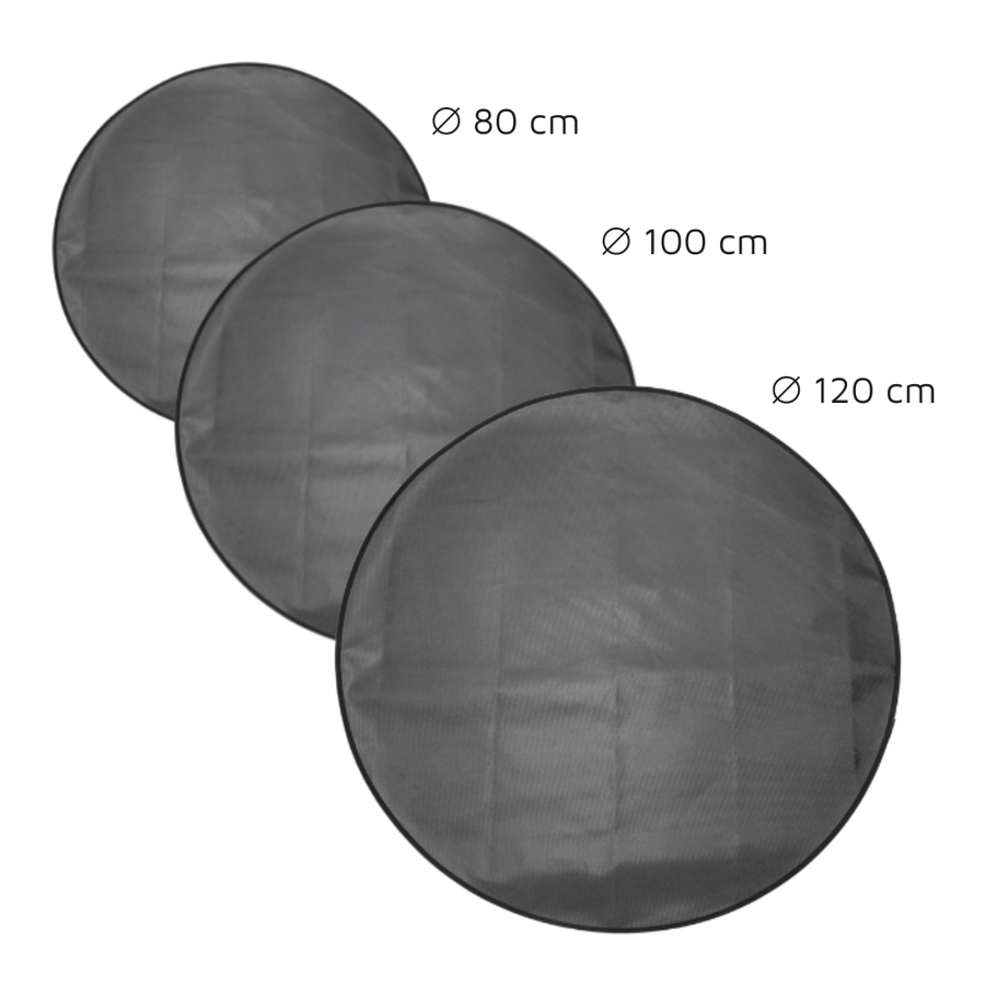 HEAT Outdoor Living Hittebestendige Mat Rond 120 cm - Firesite