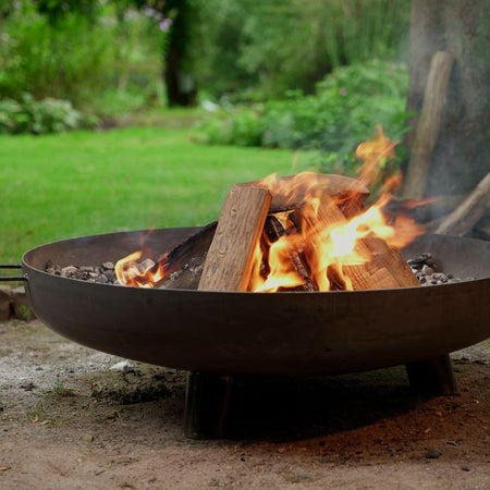 MOODZ Vuurschaal Feet & Handle cortenstaal 80 cm - Firesite