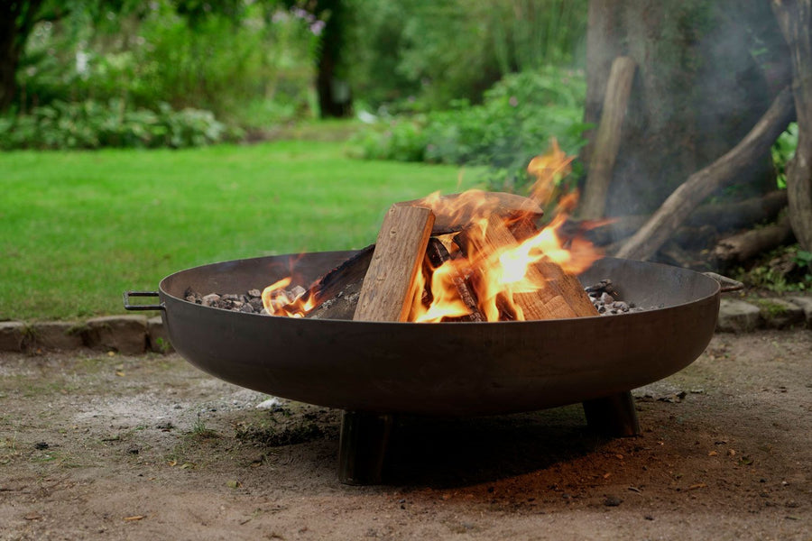 MOODZ Vuurschaal Feet & Handle cortenstaal 80 cm - Firesite