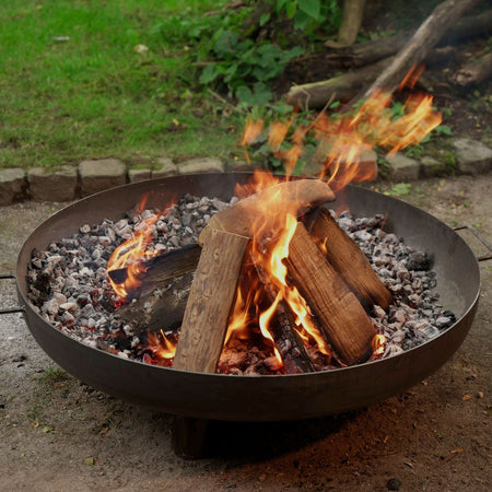 MOODZ Vuurschaal Feet & Handle cortenstaal 80 cm - Firesite