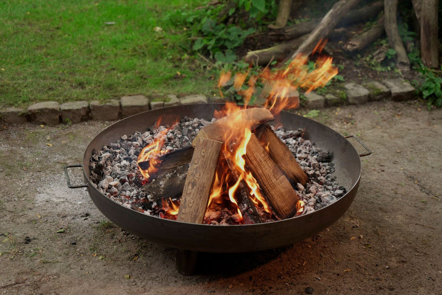 MOODZ Vuurschaal Feet & Handle cortenstaal 80 cm - Firesite