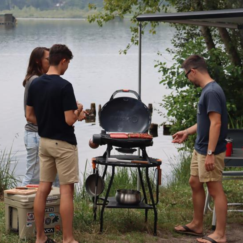 O-Grill 500 gasbarbecue zwart