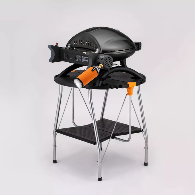 O-Grill 500 gasbarbecue zwart, detail