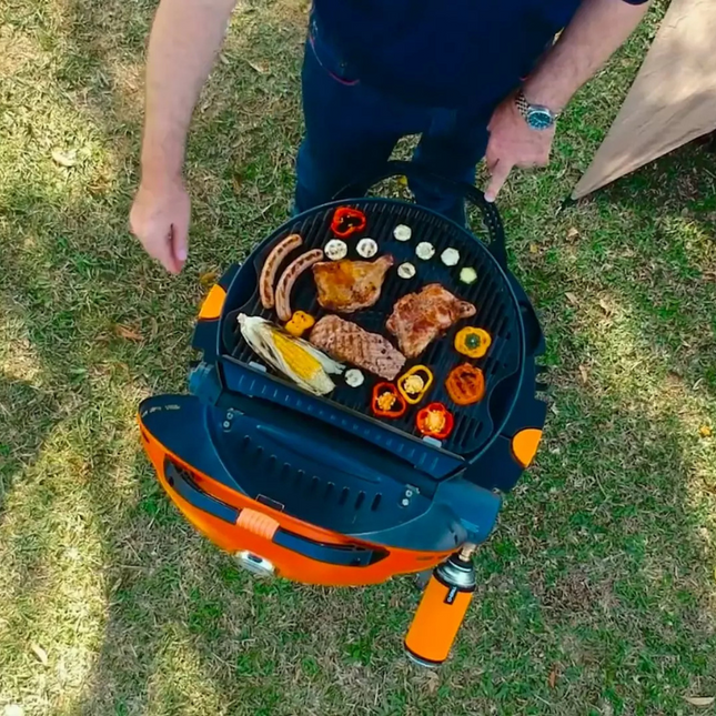 O-Grill 500 gasbarbecue oranje