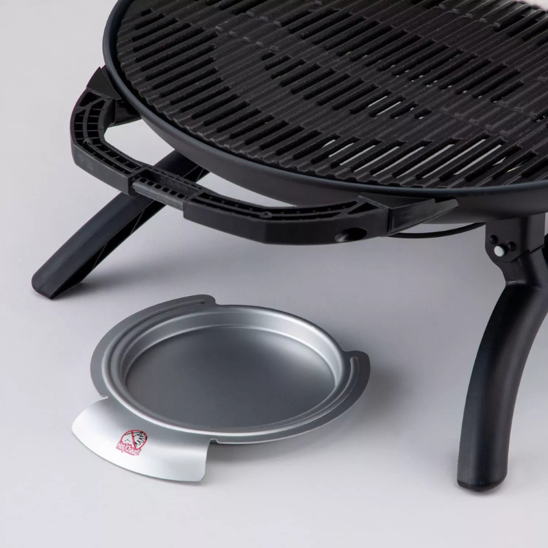O-Grill 900 gasbarbecue crème, geopend