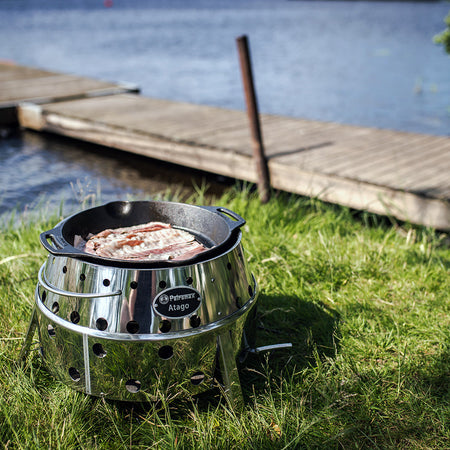 Petromax Atago Set met grill, grillplaat en transporttas - Firesite