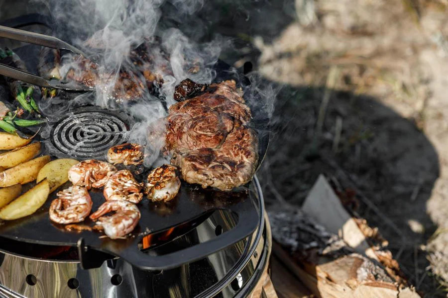 Petromax Atago Inzetstuk voor grillplaat - Firesite